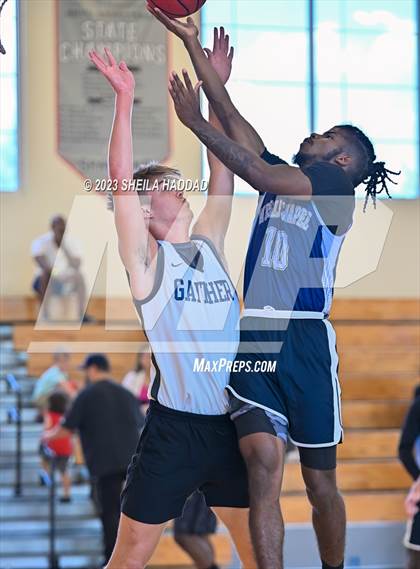 Thumbnail 1 in Wesley Chapel vs Gaither (The Hoop Vibe Preseason League) photogallery.