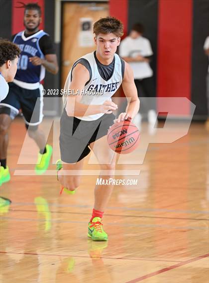 Thumbnail 1 in Wesley Chapel vs Gaither (The Hoop Vibe Preseason League) photogallery.