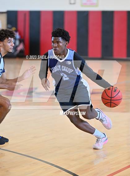 Thumbnail 1 in Wesley Chapel vs Gaither (The Hoop Vibe Preseason League) photogallery.