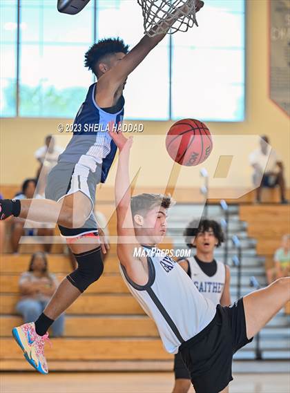 Thumbnail 2 in Wesley Chapel vs Gaither (The Hoop Vibe Preseason League) photogallery.