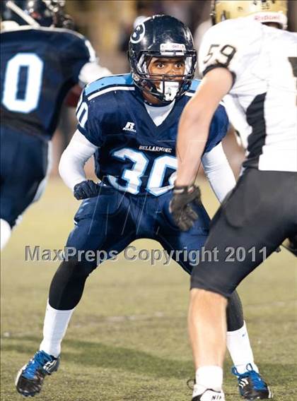 Thumbnail 2 in Bellarmine vs. Archbishop Mitty (CIF CCS Open Division Semifinal) photogallery.