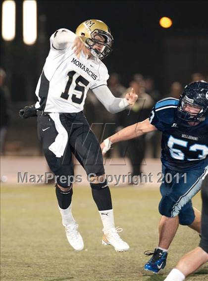 Thumbnail 1 in Bellarmine vs. Archbishop Mitty (CIF CCS Open Division Semifinal) photogallery.