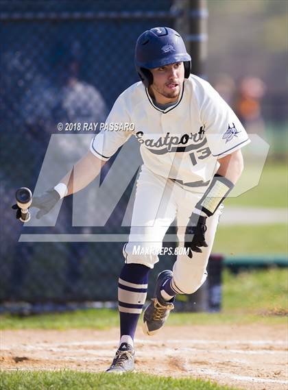 Thumbnail 2 in HHHW vs Eastport-South Manor (Section XI Class AA Quarter Finals) photogallery.