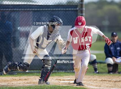 Thumbnail 2 in HHHW vs Eastport-South Manor (Section XI Class AA Quarter Finals) photogallery.