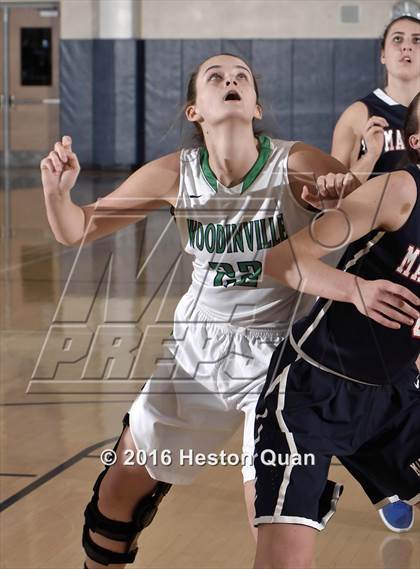 Thumbnail 1 in Marymount vs. Woodinville (MaxPreps Holiday Classic) photogallery.