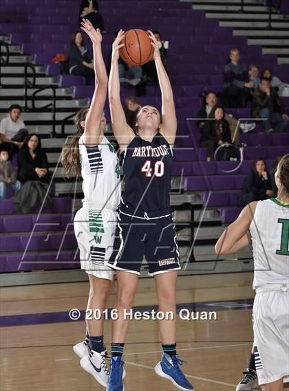 Thumbnail 2 in Marymount vs. Woodinville (MaxPreps Holiday Classic) photogallery.