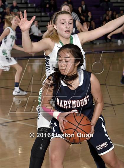 Thumbnail 1 in Marymount vs. Woodinville (MaxPreps Holiday Classic) photogallery.