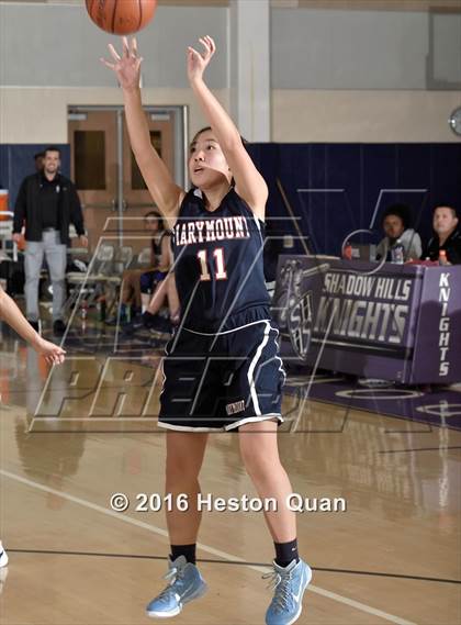 Thumbnail 1 in Marymount vs. Woodinville (MaxPreps Holiday Classic) photogallery.