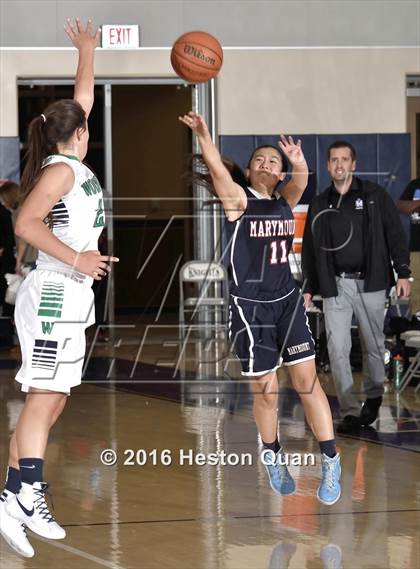Thumbnail 3 in Marymount vs. Woodinville (MaxPreps Holiday Classic) photogallery.