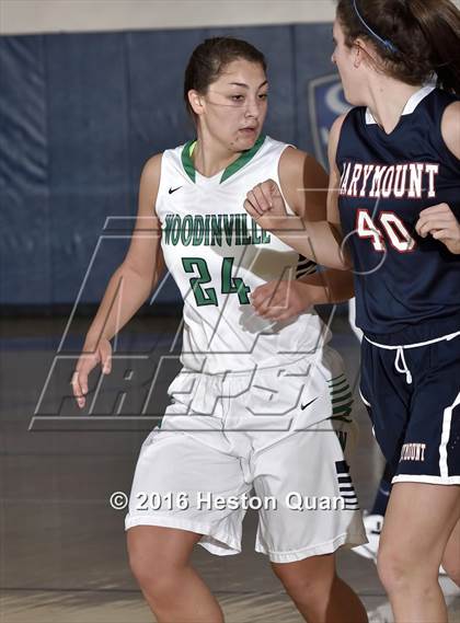 Thumbnail 3 in Marymount vs. Woodinville (MaxPreps Holiday Classic) photogallery.