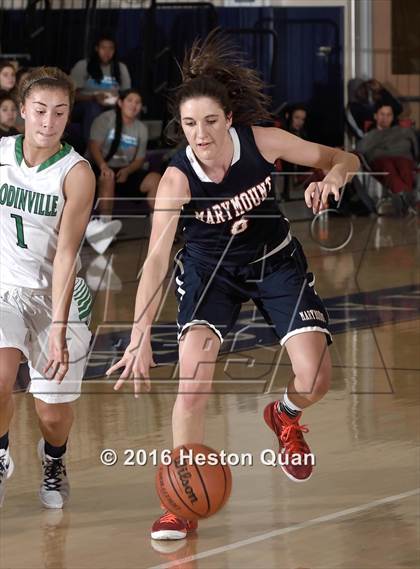 Thumbnail 3 in Marymount vs. Woodinville (MaxPreps Holiday Classic) photogallery.