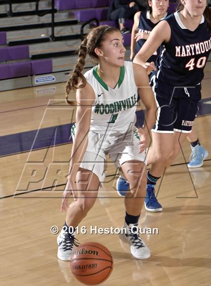 Thumbnail 3 in Marymount vs. Woodinville (MaxPreps Holiday Classic) photogallery.