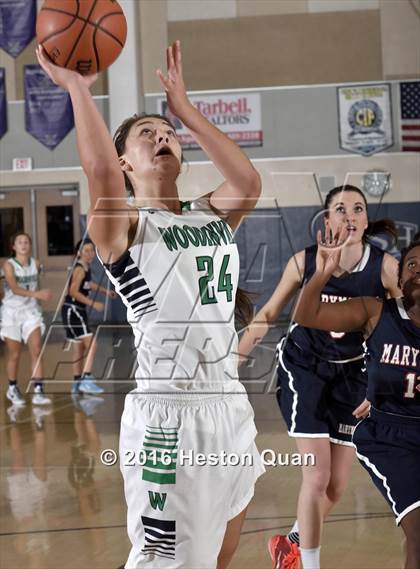 Thumbnail 3 in Marymount vs. Woodinville (MaxPreps Holiday Classic) photogallery.
