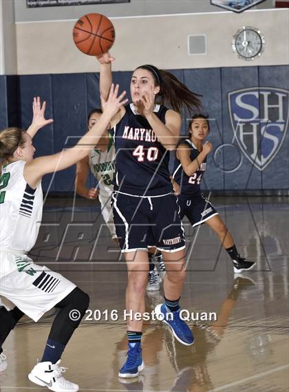 Thumbnail 1 in Marymount vs. Woodinville (MaxPreps Holiday Classic) photogallery.
