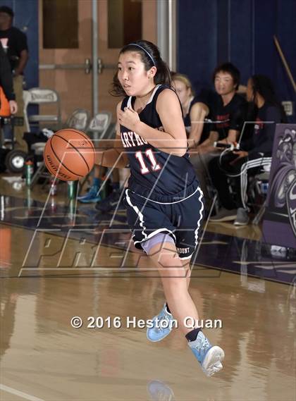 Thumbnail 3 in Marymount vs. Woodinville (MaxPreps Holiday Classic) photogallery.