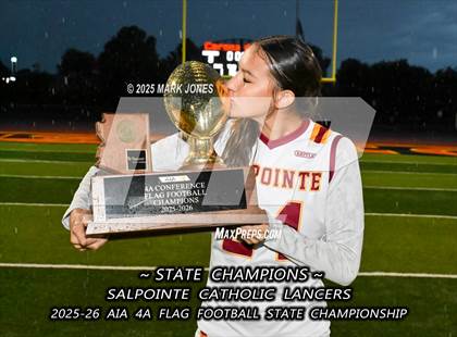 Thumbnail 3 in Salpointe Catholic vs. Eastmark (AIA 4A Final - Awards) photogallery.