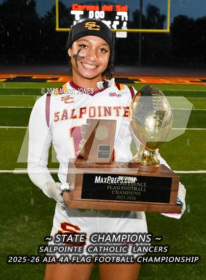 Thumbnail 2 in Salpointe Catholic vs. Eastmark (AIA 4A Final - Awards) photogallery.