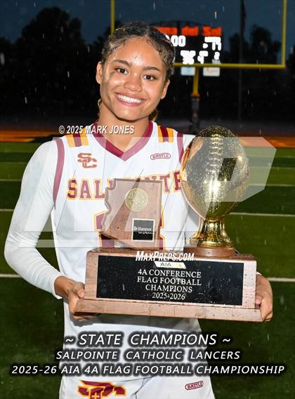 Thumbnail 2 in Salpointe Catholic vs. Eastmark (AIA 4A Final - Awards) photogallery.