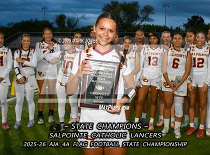 Thumbnail 3 in Salpointe Catholic vs. Eastmark (AIA 4A Final - Awards) photogallery.