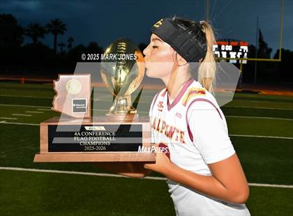 Thumbnail 2 in Salpointe Catholic vs. Eastmark (AIA 4A Final - Awards) photogallery.