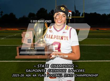 Thumbnail 2 in Salpointe Catholic vs. Eastmark (AIA 4A Final - Awards) photogallery.