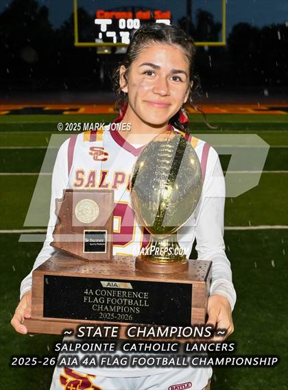 Thumbnail 1 in Salpointe Catholic vs. Eastmark (AIA 4A Final - Awards) photogallery.
