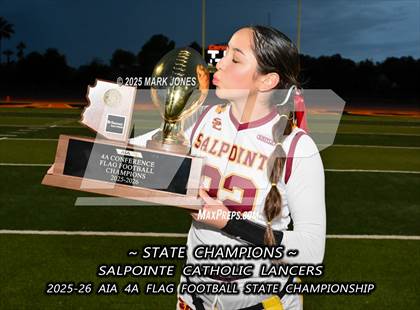 Thumbnail 3 in Salpointe Catholic vs. Eastmark (AIA 4A Final - Awards) photogallery.