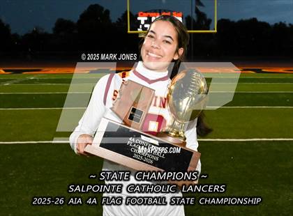 Thumbnail 1 in Salpointe Catholic vs. Eastmark (AIA 4A Final - Awards) photogallery.