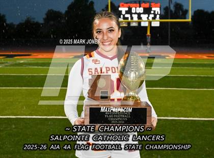 Thumbnail 3 in Salpointe Catholic vs. Eastmark (AIA 4A Final - Awards) photogallery.