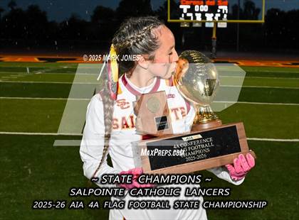 Thumbnail 2 in Salpointe Catholic vs. Eastmark (AIA 4A Final - Awards) photogallery.