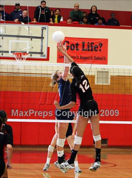 Thumbnail 1 in Notre Dame @ Salesian (CIF NorCal D4 Playoffs) photogallery.