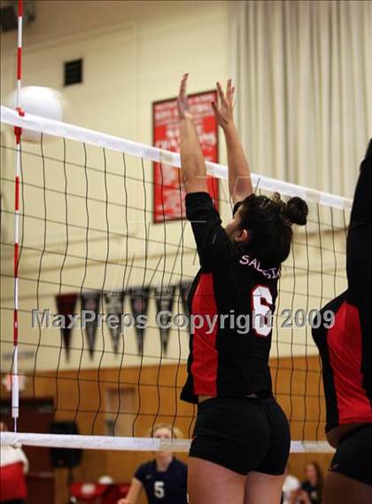 Thumbnail 2 in Notre Dame @ Salesian (CIF NorCal D4 Playoffs) photogallery.