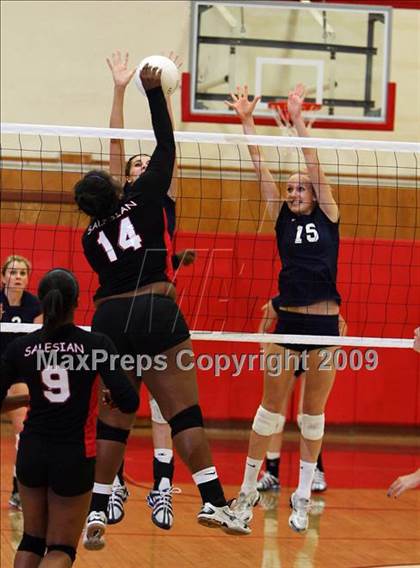 Thumbnail 3 in Notre Dame @ Salesian (CIF NorCal D4 Playoffs) photogallery.