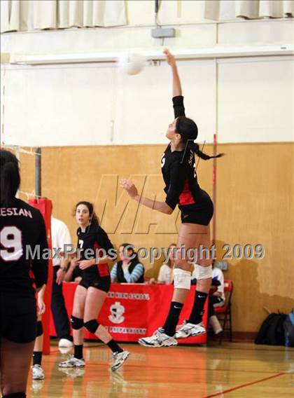 Thumbnail 2 in Notre Dame @ Salesian (CIF NorCal D4 Playoffs) photogallery.