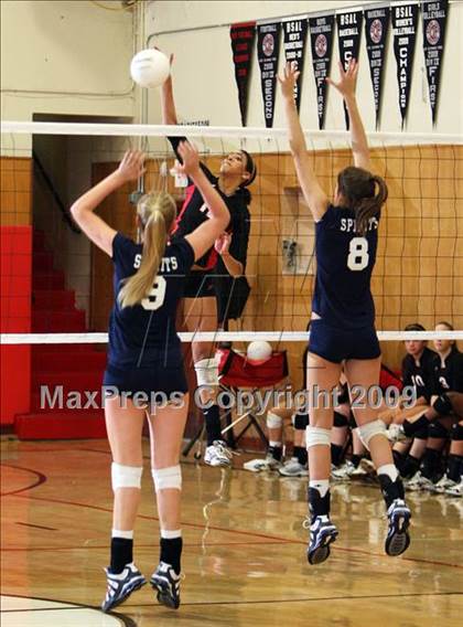 Thumbnail 1 in Notre Dame @ Salesian (CIF NorCal D4 Playoffs) photogallery.