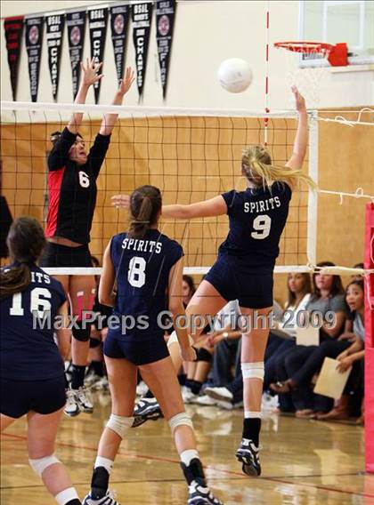 Thumbnail 2 in Notre Dame @ Salesian (CIF NorCal D4 Playoffs) photogallery.