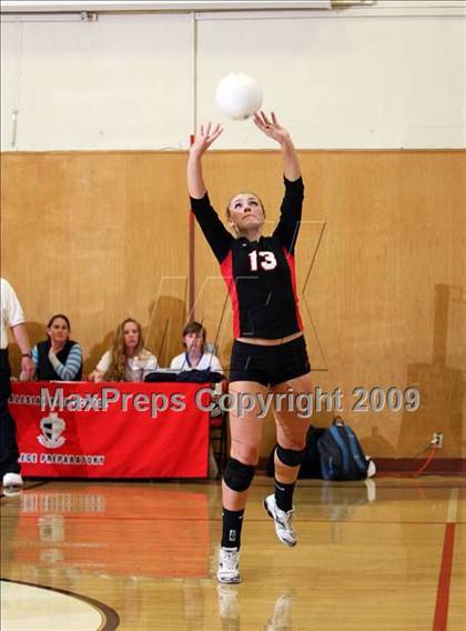Thumbnail 2 in Notre Dame @ Salesian (CIF NorCal D4 Playoffs) photogallery.