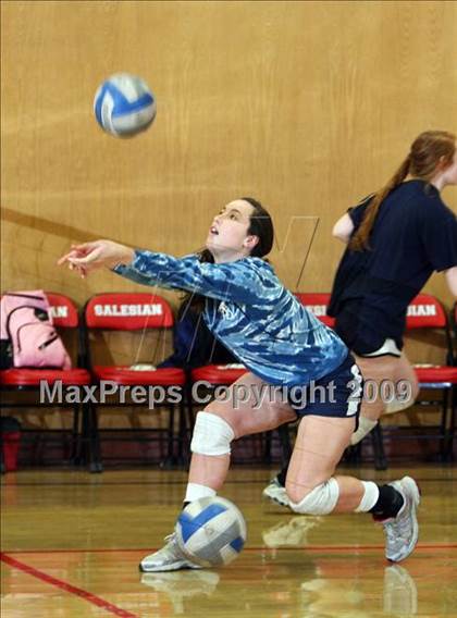 Thumbnail 3 in Notre Dame @ Salesian (CIF NorCal D4 Playoffs) photogallery.
