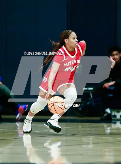 Thumbnail 2 in Sierra Canyon vs Mater Dei (CIF SS Open Division Regional Semifinal) photogallery.