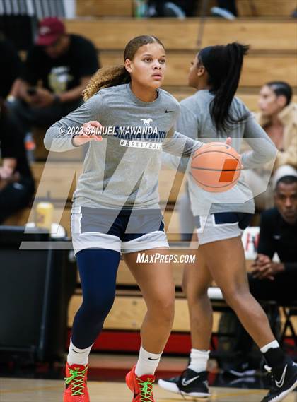 Thumbnail 2 in Sierra Canyon vs Brentwood School (Harvard-Westlake Tournament) photogallery.