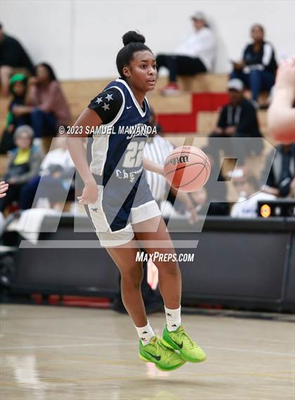 Thumbnail 2 in Sierra Canyon vs Brentwood School (Harvard-Westlake Tournament) photogallery.