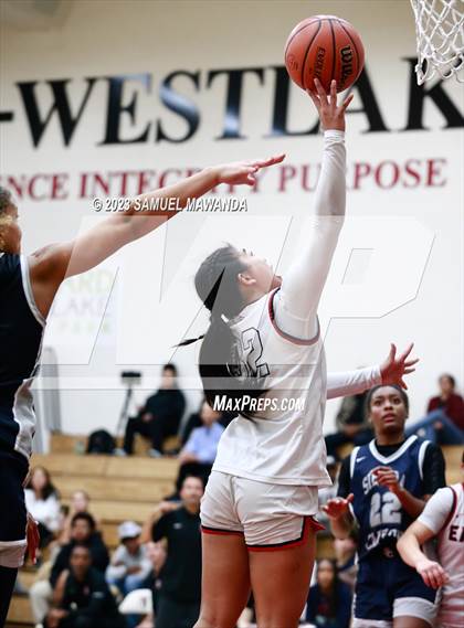 Thumbnail 3 in Sierra Canyon vs Brentwood School (Harvard-Westlake Tournament) photogallery.
