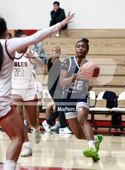 Thumbnail 2 in Sierra Canyon vs Brentwood School (Harvard-Westlake Tournament) photogallery.