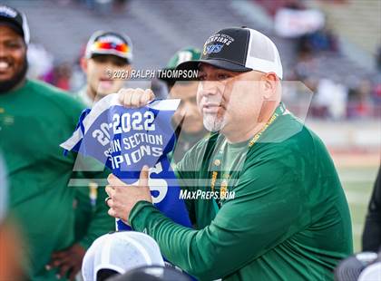 Thumbnail 1 in Woodland Christian vs. Le Grand (CIF SJS D-7 Final) photogallery.