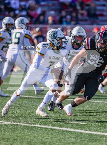 Thumbnail 3 in Woodland Christian vs. Le Grand (CIF SJS D-7 Final) photogallery.