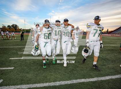 Thumbnail 2 in Woodland Christian vs. Le Grand (CIF SJS D-7 Final) photogallery.