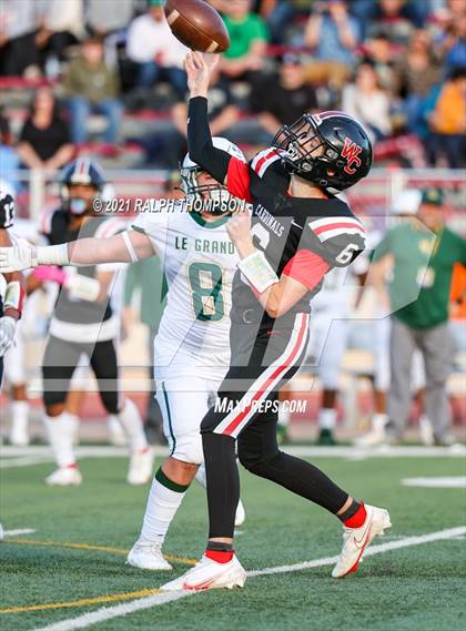 Thumbnail 1 in Woodland Christian vs. Le Grand (CIF SJS D-7 Final) photogallery.