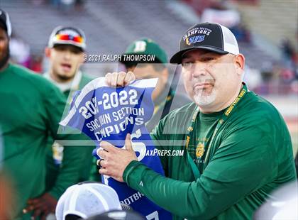 Thumbnail 2 in Woodland Christian vs. Le Grand (CIF SJS D-7 Final) photogallery.