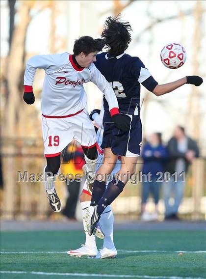 Thumbnail 2 in Webster Thomas @ Penfield (Section 5 Class AA Semifinal) photogallery.