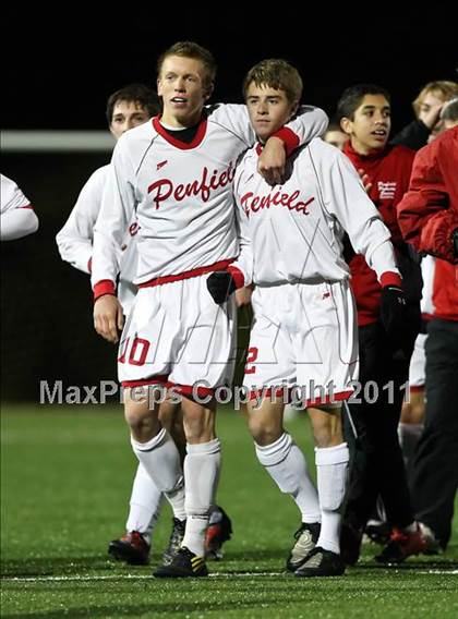 Thumbnail 2 in Webster Thomas @ Penfield (Section 5 Class AA Semifinal) photogallery.